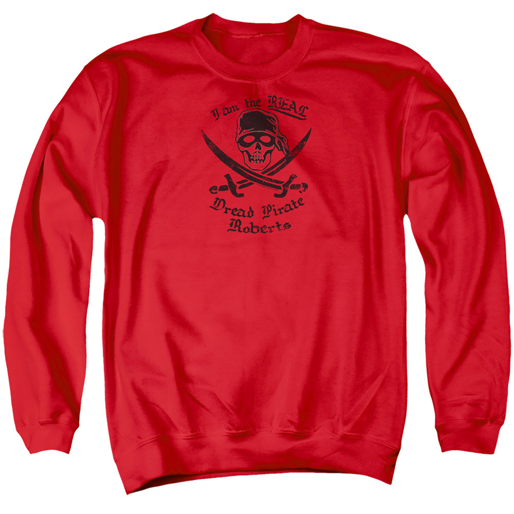 Princess Bride - The Real Dpr - Adult Crewneck Sweatshirt - Red