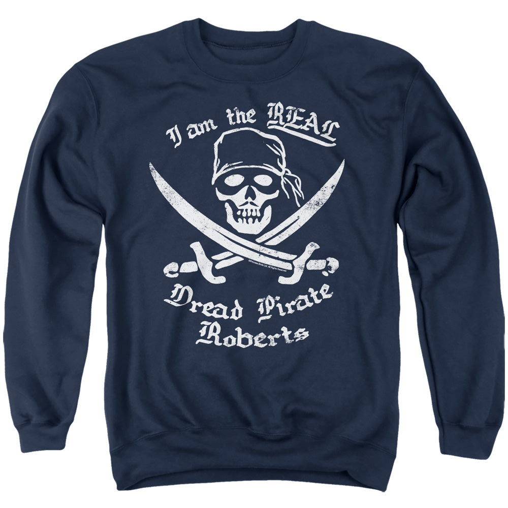 Princess Bride - The Real Dpr - Adult Crewneck Sweatshirt - Navy