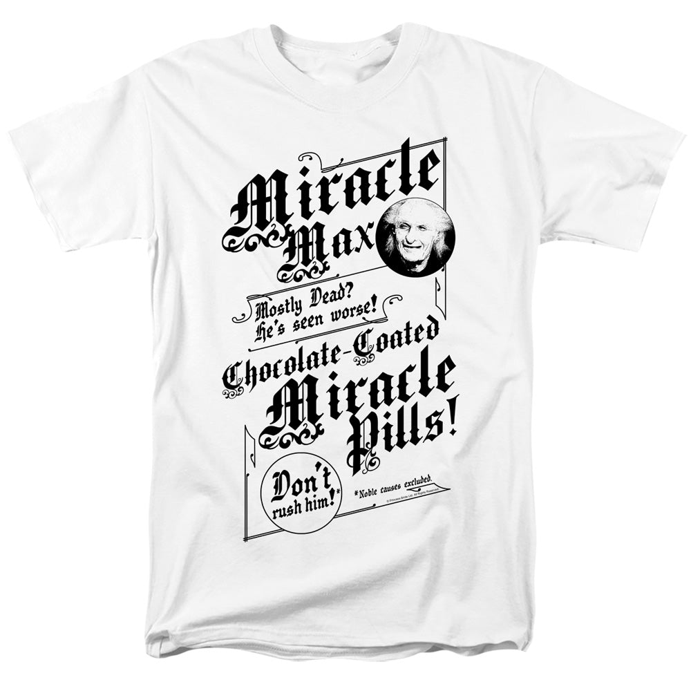 Princess Bride - Miracle Max - Short Sleeve Adult 18/1 - White T-shirt