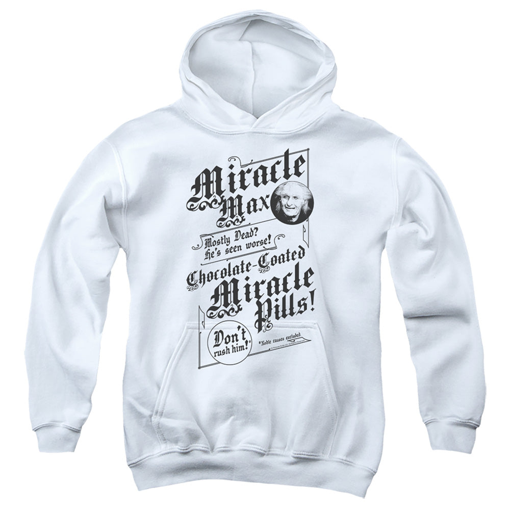 Princess Bride - Miracle Max - Youth Pull-over Hoodie - White