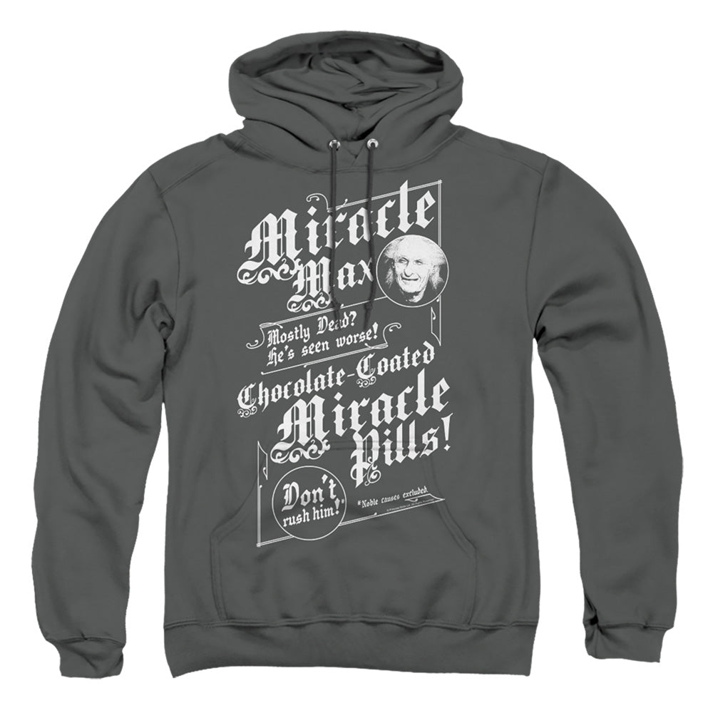 Princess Bride - Miracle Max - Adult Pull-over Hoodie - Charcoal