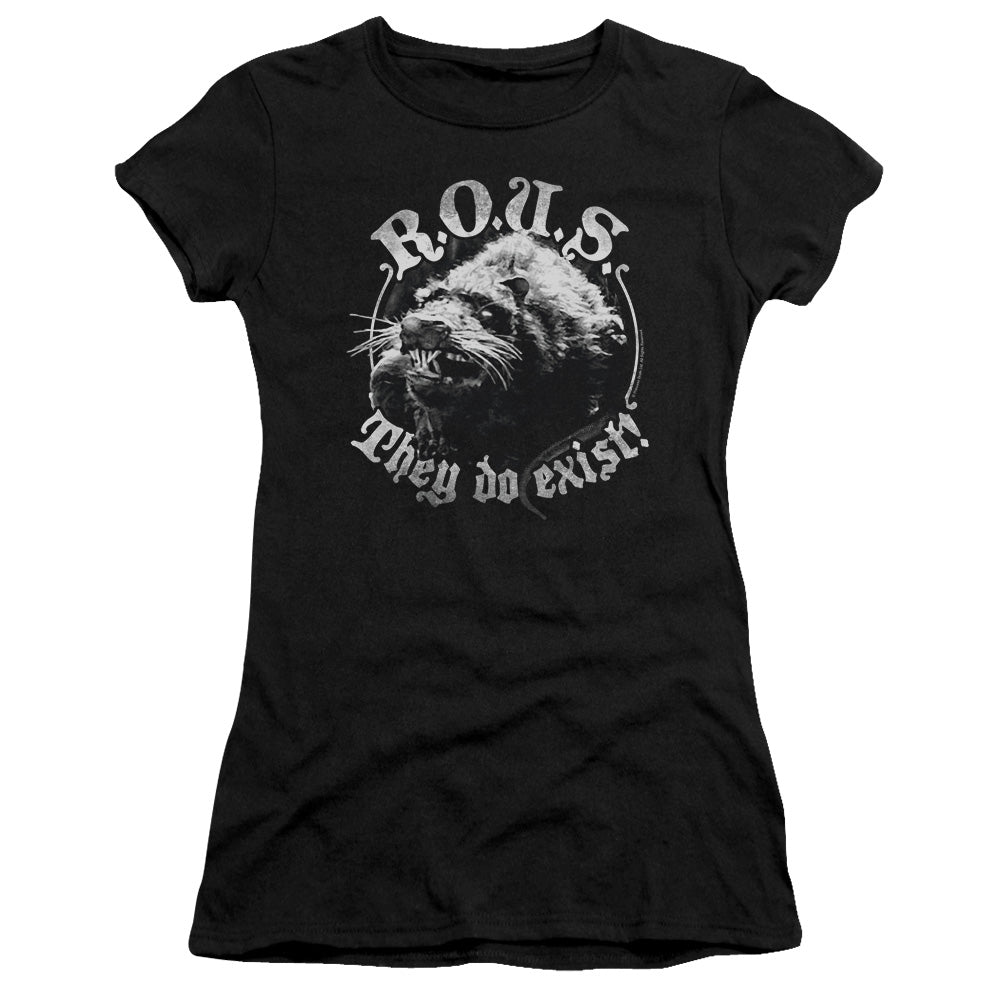 Princess Bride - They Do Exist - Short Sleeve Junior Sheer - Black T-shirt