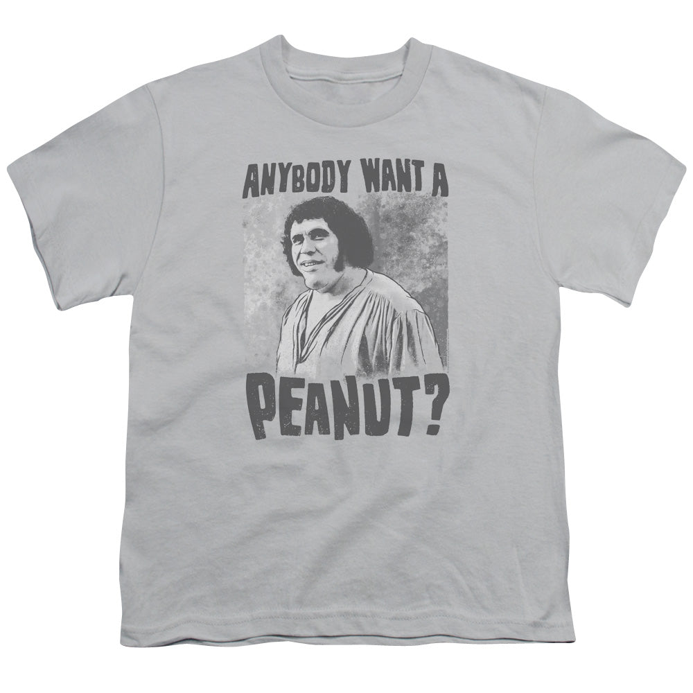 Princess Bride - A Giant Snack - Short Sleeve Youth 18/1 - Silver T-shirt