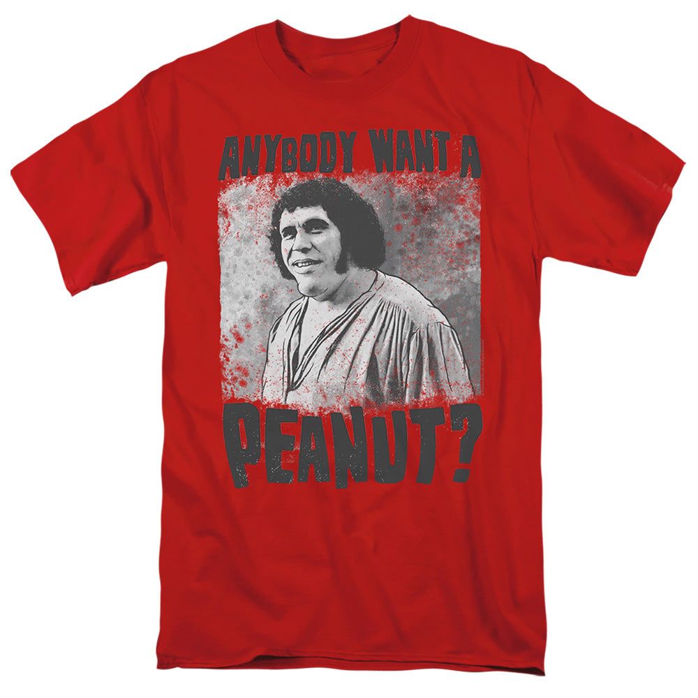 Princess Bride - A Giant Snack - Short Sleeve Adult 18/1 - Red T-shirt