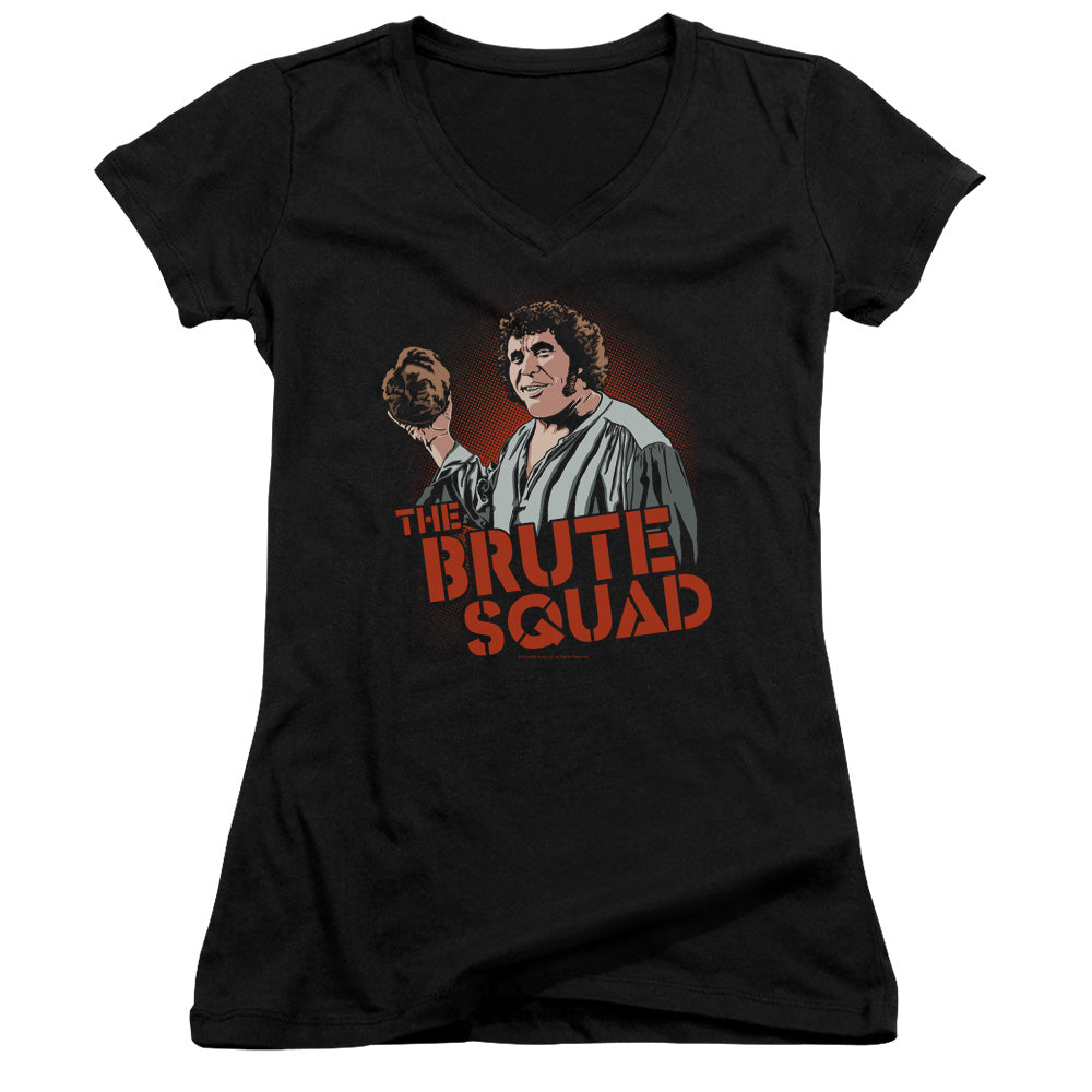 Princess Bride Brute Squad - Junior V-neck - Black