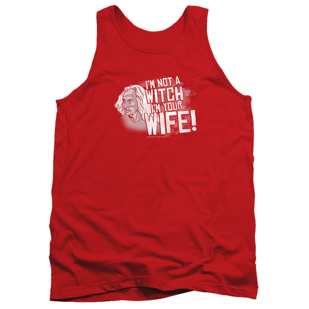 Princess Bride - Not A Witch - Adult Tank - Red