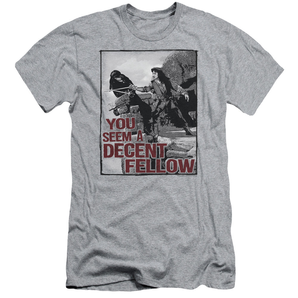 Princess Bride - Fellow - Short Sleeve Adult 30/1 - Athletic Heather T-shirt