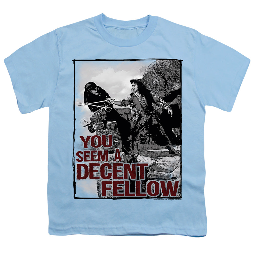 Princess Bride - Fellow - Short Sleeve Youth 18/1 - Light Blue T-shirt