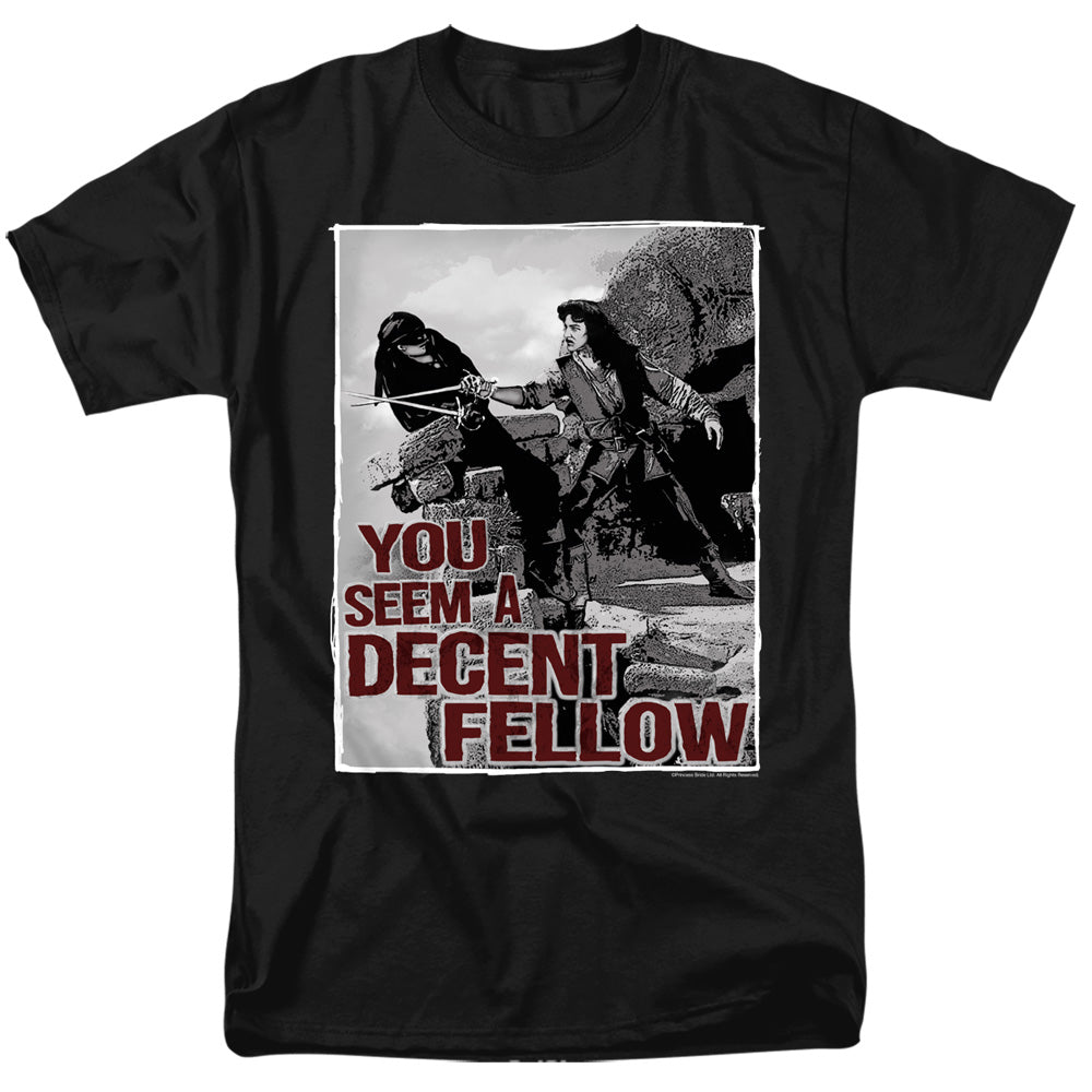 Princess Bride - Fellow - Short Sleeve Adult 18/1 - Black T-shirt