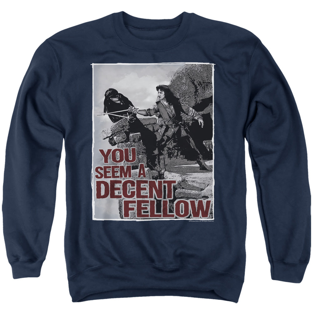 Princess Bride - Fellow - Adult Crewneck Sweatshirt - Navy