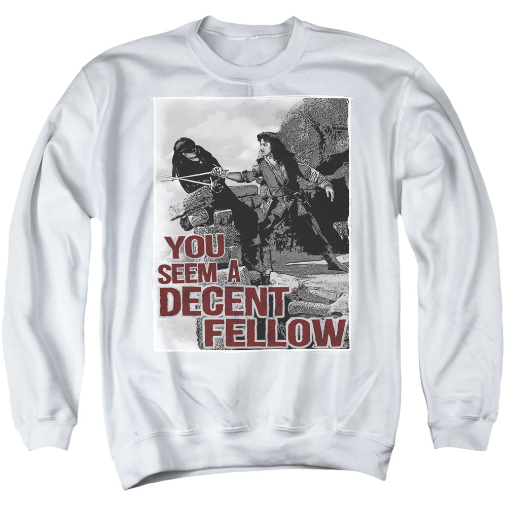 Princess Bride - Fellow - Adult Crewneck Sweatshirt - White