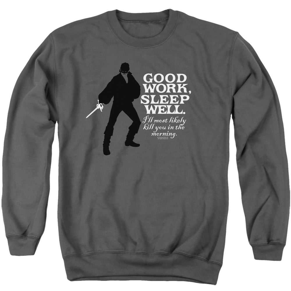 Princess Bride - Fellow - Adult Crewneck Sweatshirt - Charcoal