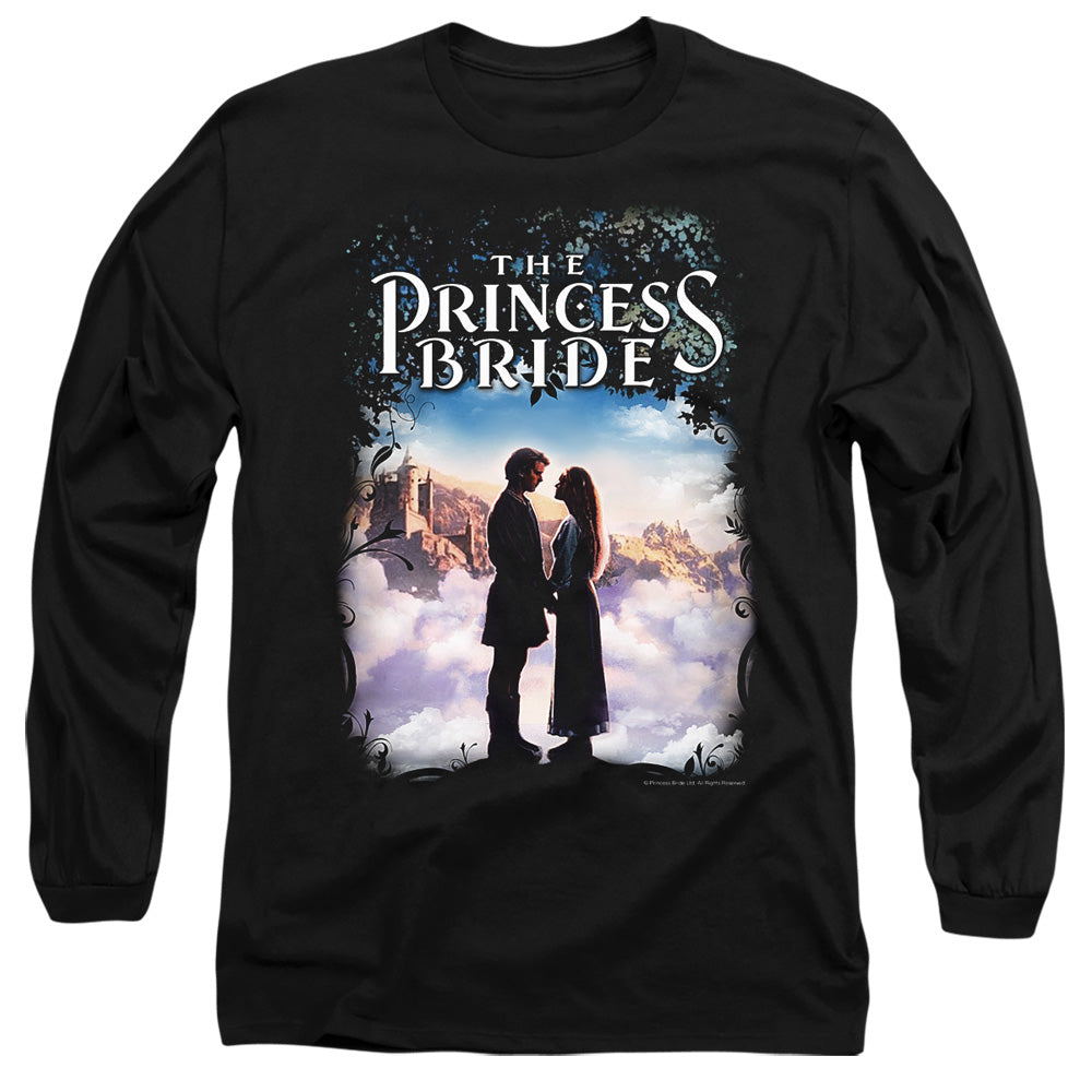 Princess Bride - Storybook Love - Long Sleeve Adult 18/1 - Black T-shirt