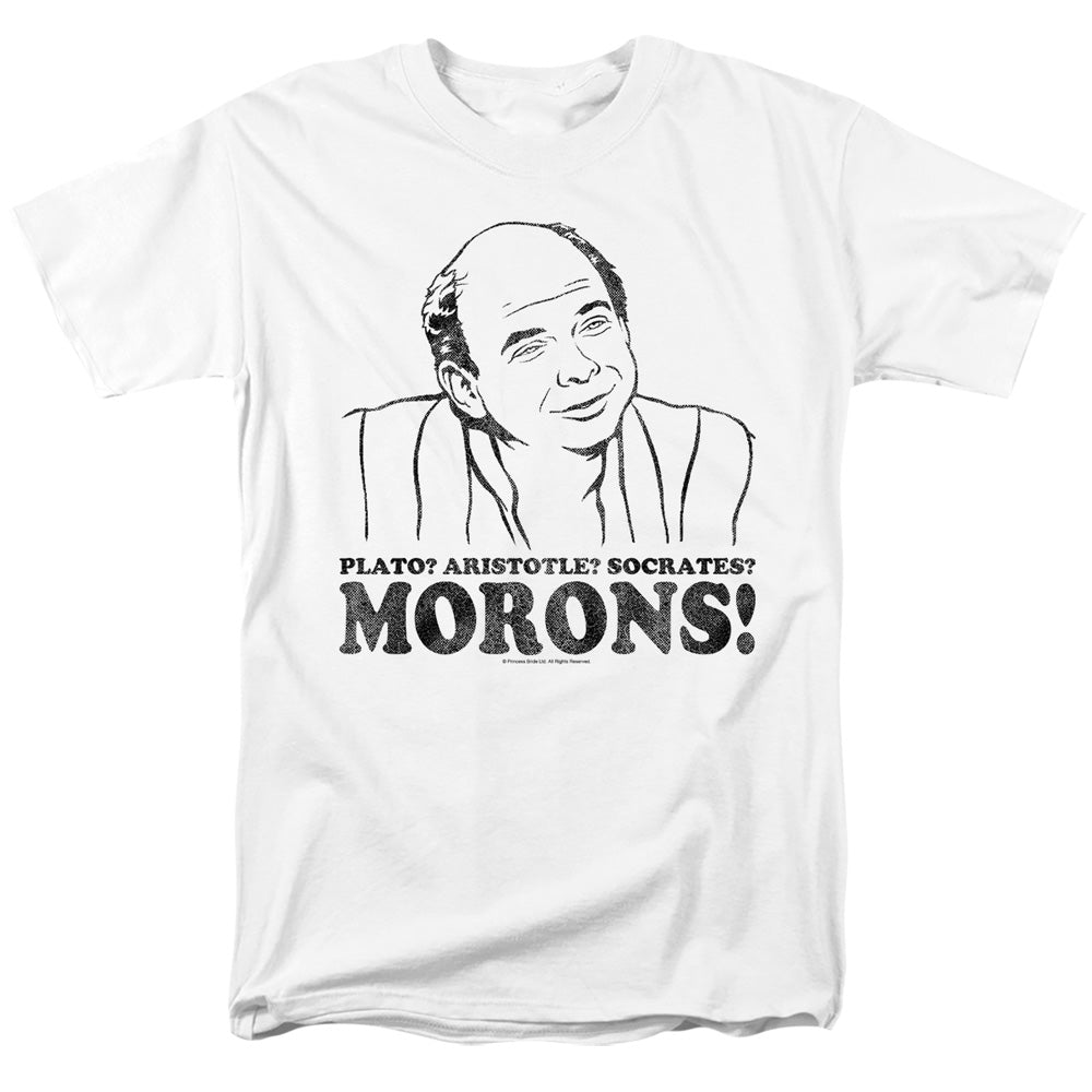 Princess Bride - Morons - Short Sleeve Adult 18/1 - White T-shirt