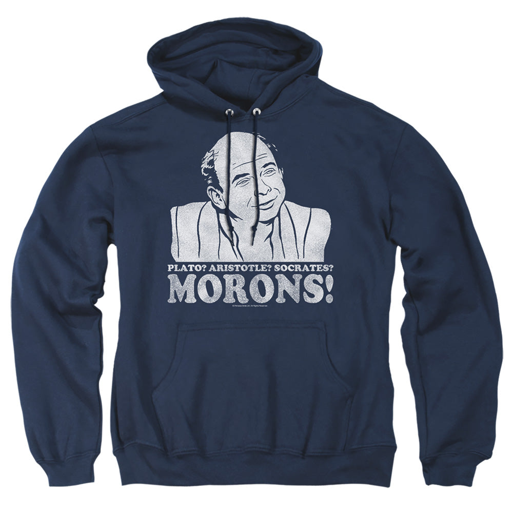 Princess Bride - Morons - Adult Pull-over Hoodie - Navy