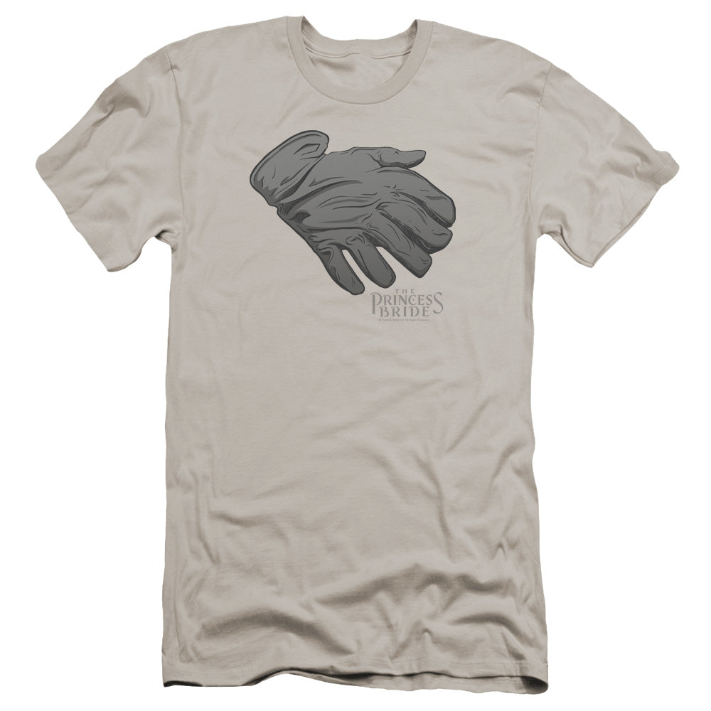 Princess Bride - Six Fingered Glove-premuim Canvas Adult Slim Fit 30/1 - Silver