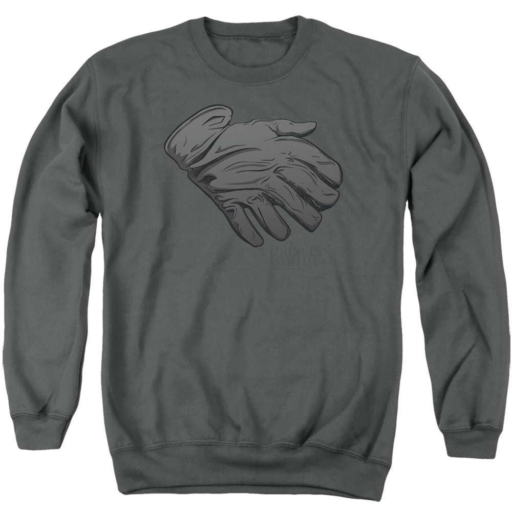 Princess Bride - Six Fingered Glove - Adult Crewneck Sweatshirt - Charcoal
