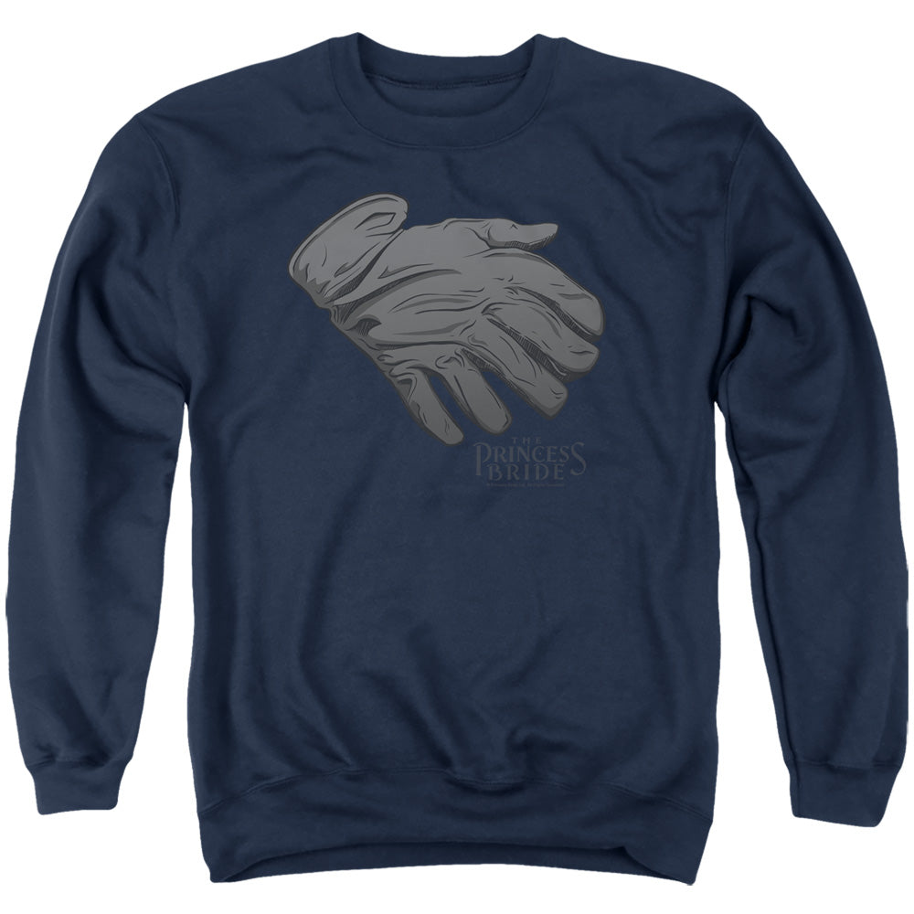 Princess Bride - Six Fingered Glove - Adult Crewneck Sweatshirt - Navy