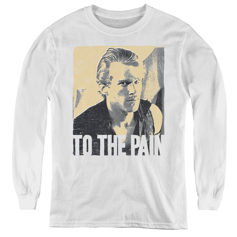 Princess Bride - To The Pain - Youth Long Sleeve Tee - White