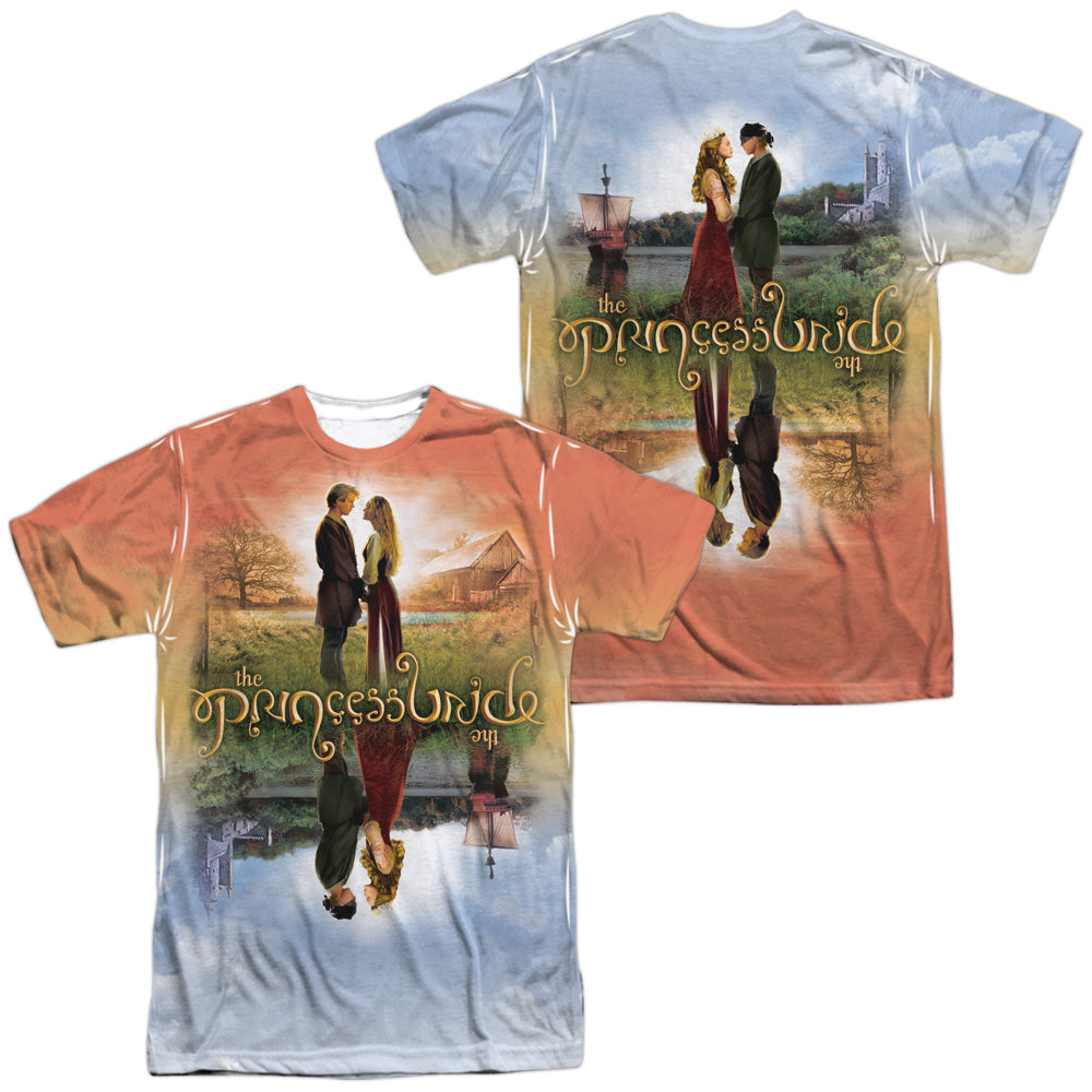 Princess Bride - Poster Sub (Front/back Print) - Short Sleeve Adult Poly Crew - White T-shirt