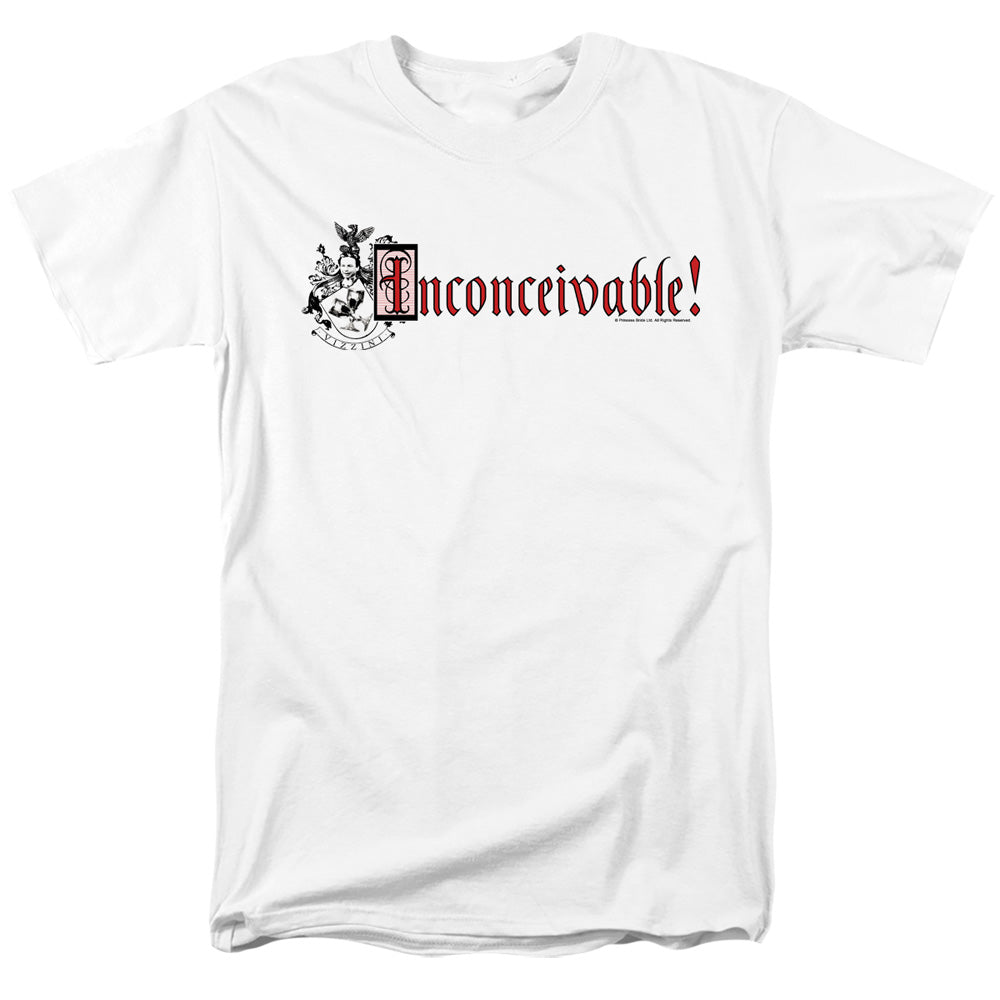 Princess Bride - Vizzini Crest - Short Sleeve Adult 18/1 - White T-shirt