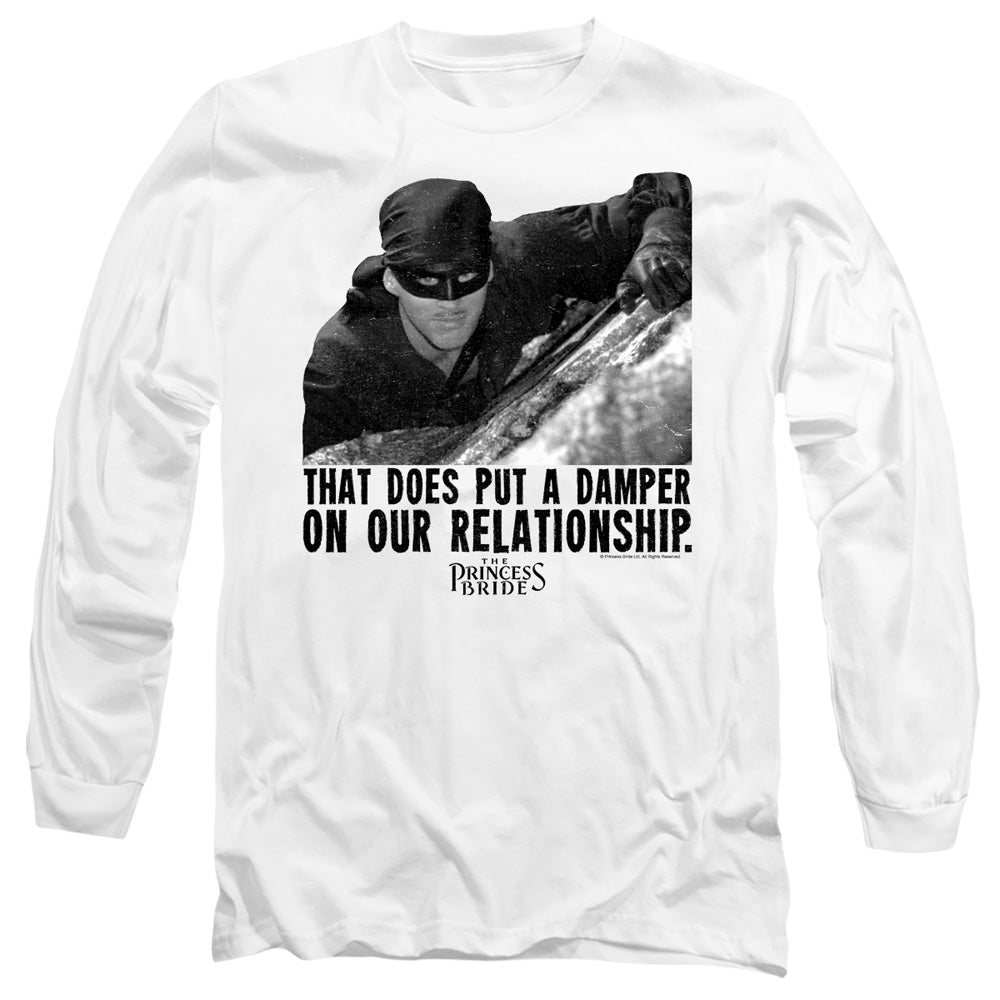 Princess Bride - Damper - Long Sleeve Adult 18/1 - White T-shirt