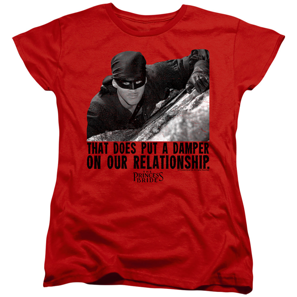 Princess Bride - Damper - Short Sleeve Womens Tee - Red T-shirt