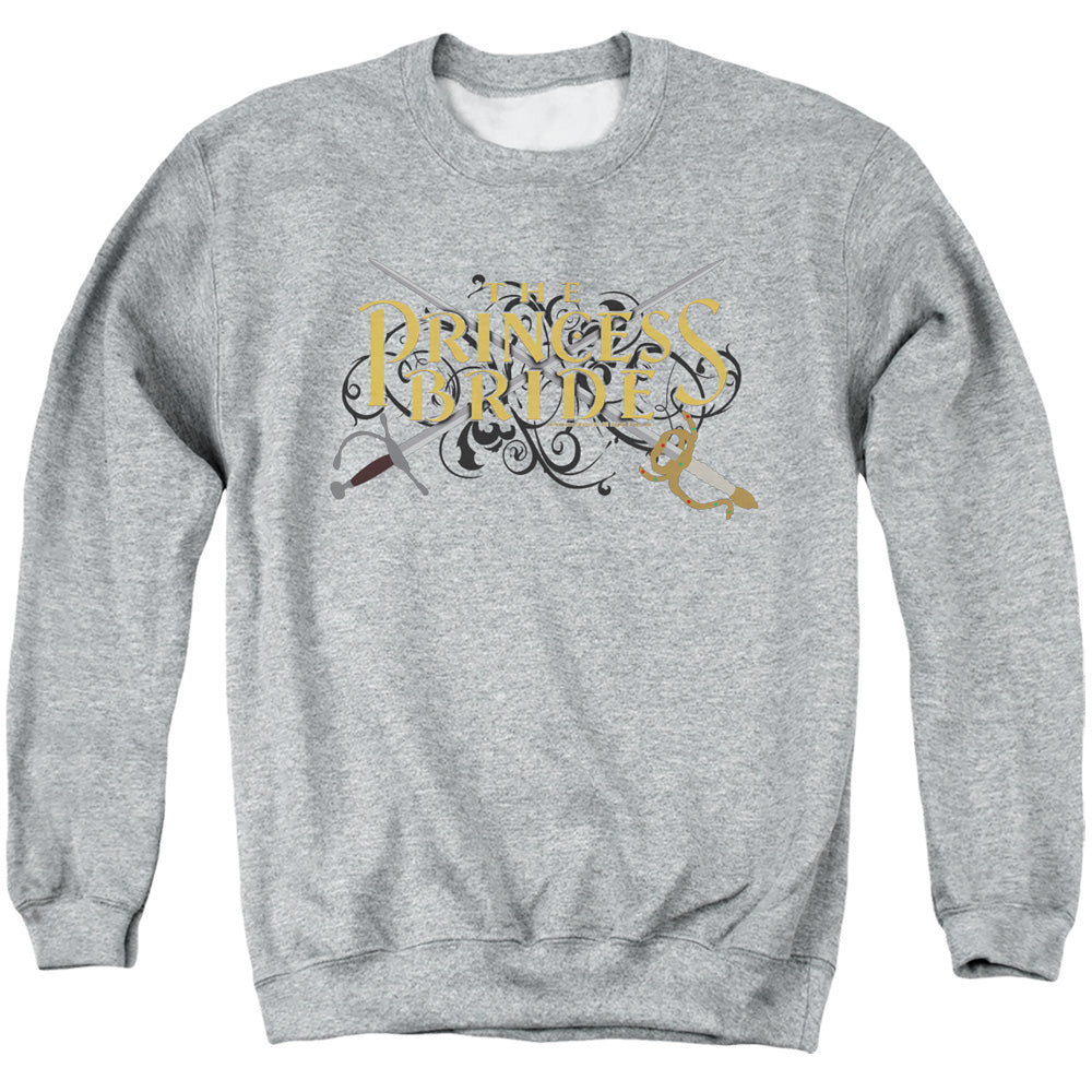 Princess Bride - Swords - Adult Crewneck Sweatshirt - Athletic Heather