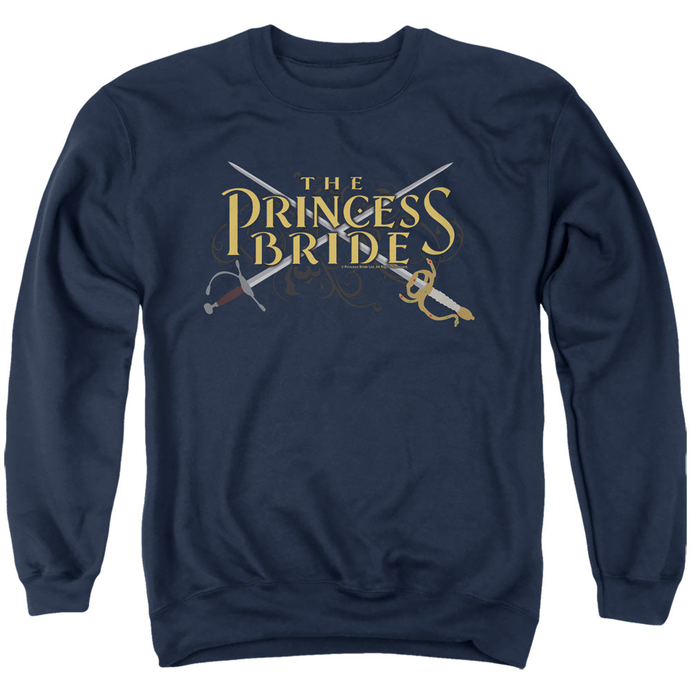 Princess Bride - Swords - Adult Crewneck Sweatshirt - Navy
