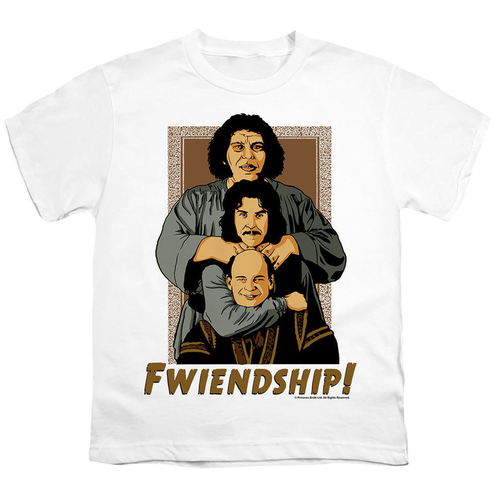 Princess Bride - Fwiendship - Short Sleeve Youth 18/1 - White T-shirt