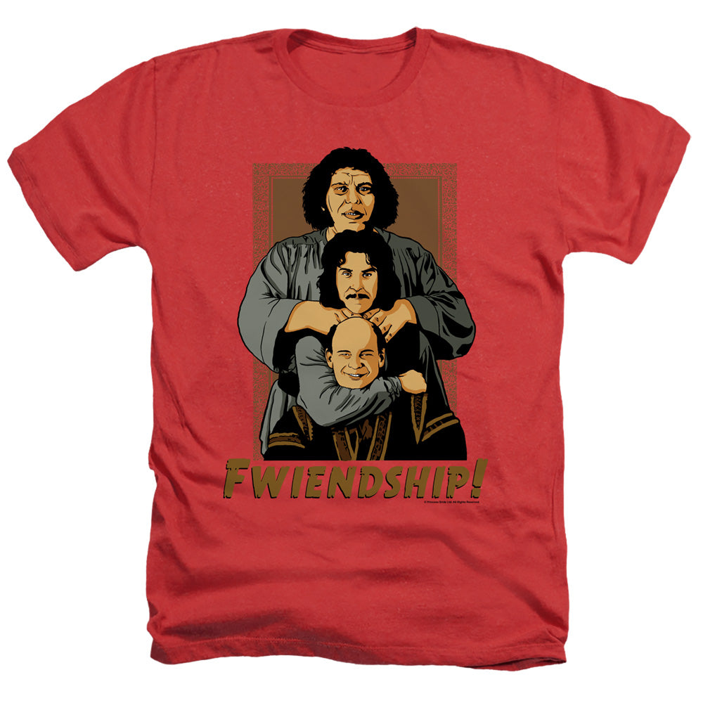Princess Bride - Fwiendship - Adult Heather - Red