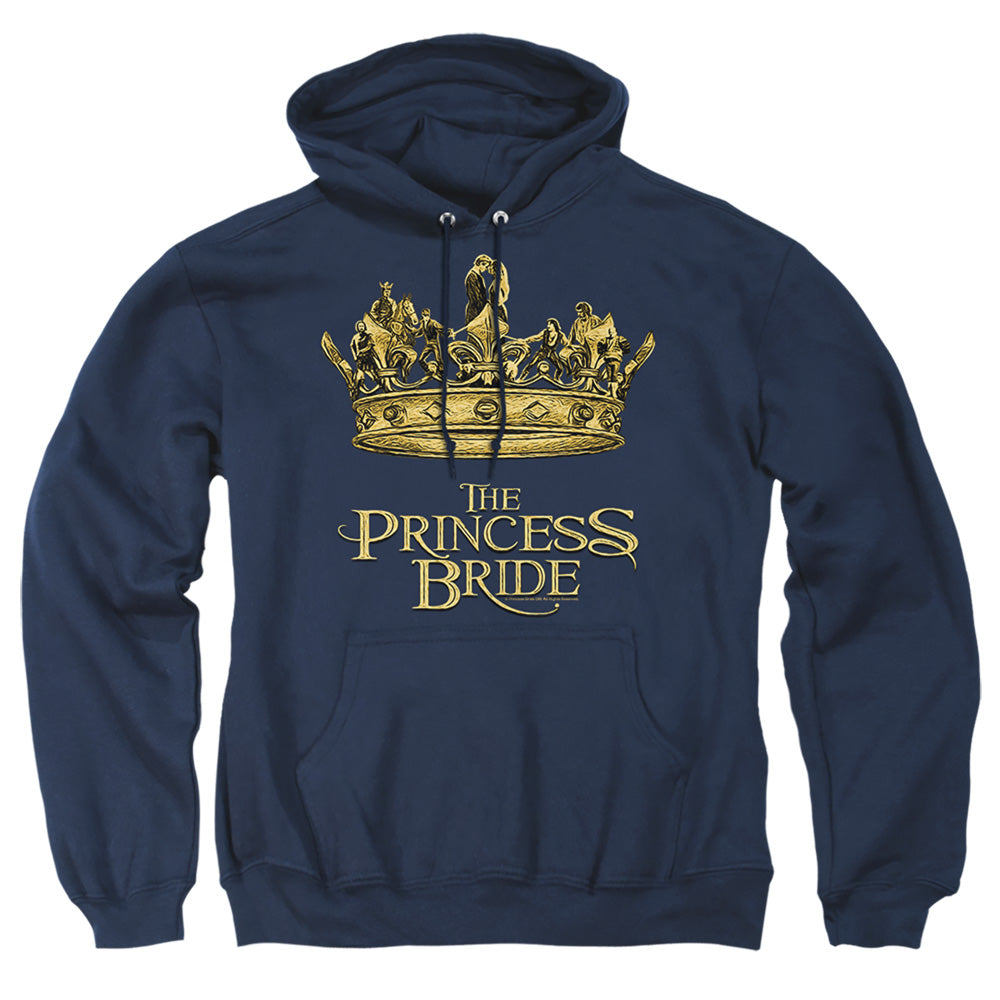 Princess Bride - Crown - Adult Pull-over Hoodie - Navy