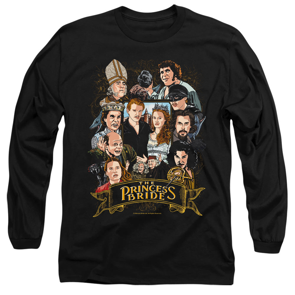Princess Bride - Timeless - Long Sleeve Adult 18/1 - Black T-shirt