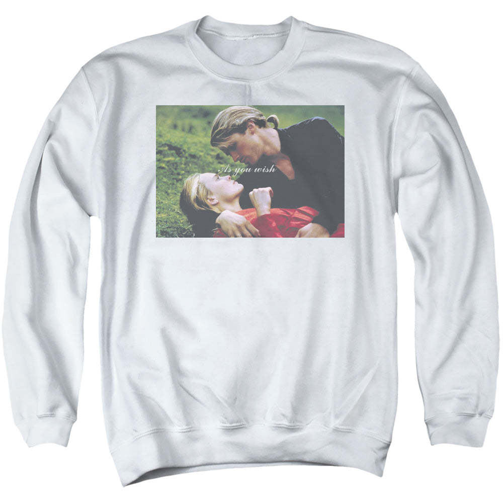 Princess Bride As You Wish - Adult Crewneck Sweatshirt - White