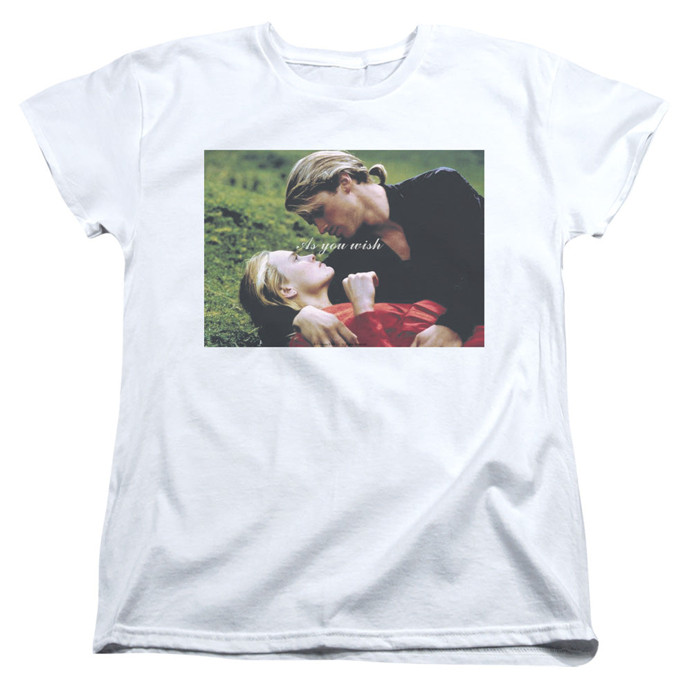Princess Bride - As You Wish - Short Sleeve Womens Tee - White T-shirt