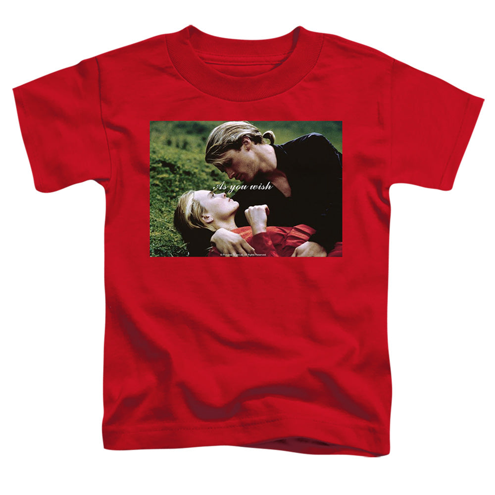 Princess Bride - As You Wish - Short Sleeve Toddler Tee - Red T-shirt