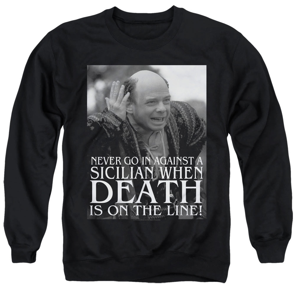 Princess Bride - Sicilian - Adult Crewneck Sweatshirt - Black