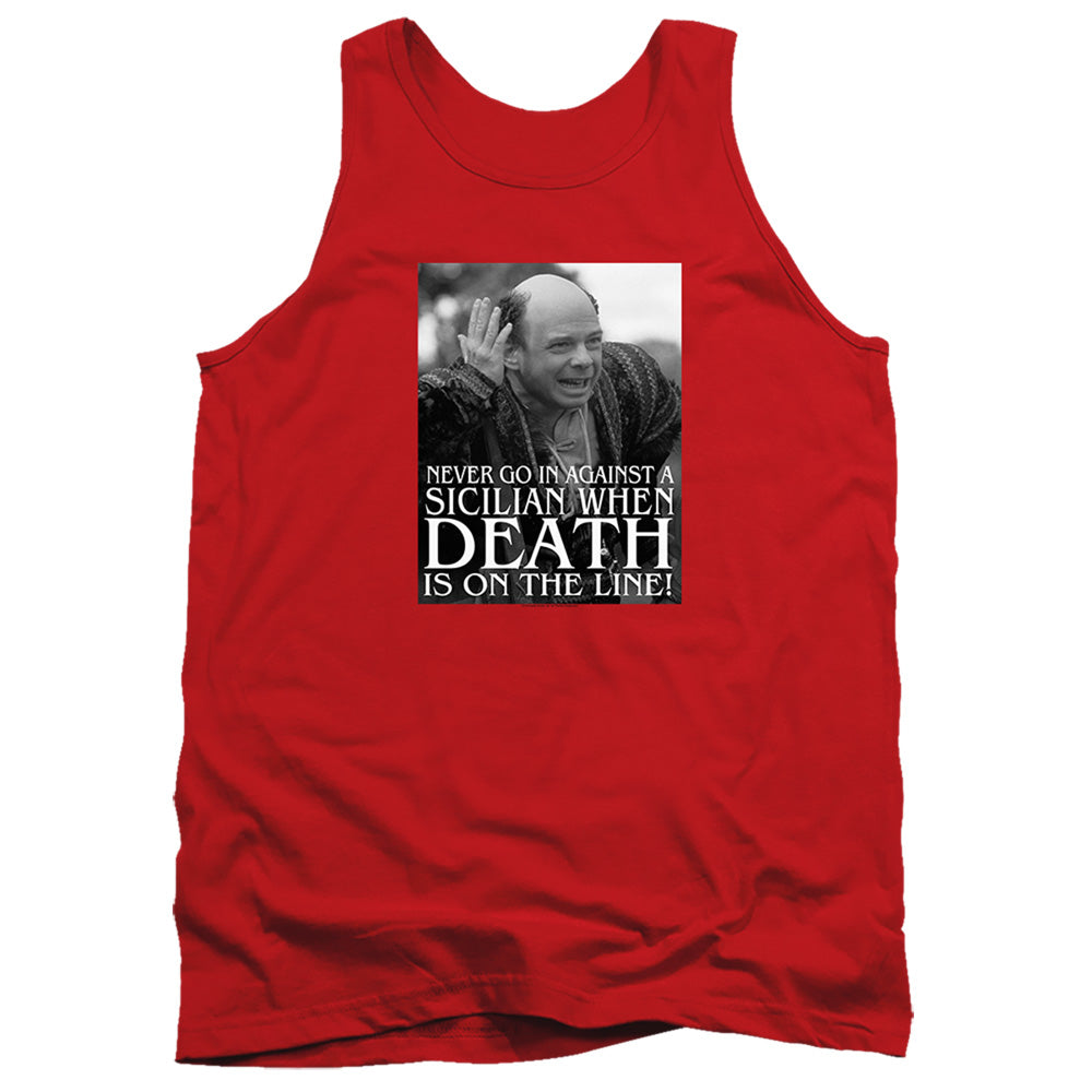 Princess Bride - Sicilian - Adult Tank - Red