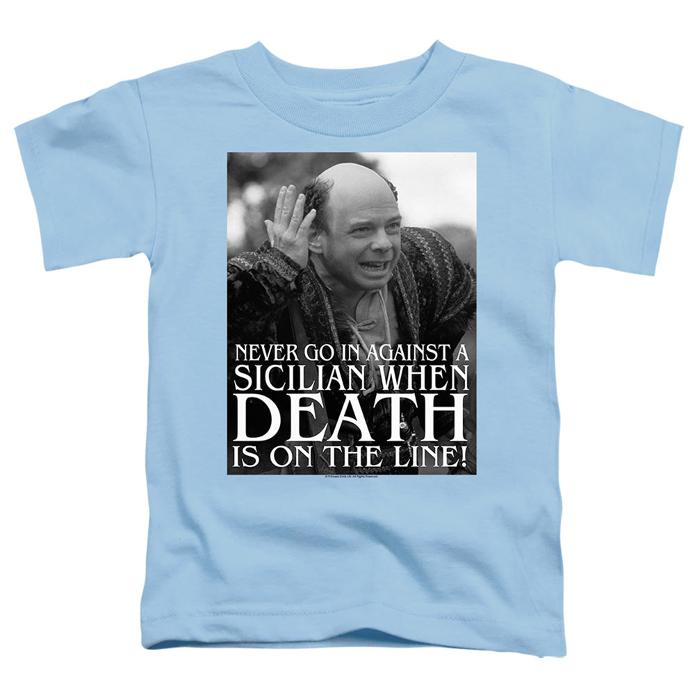 Princess Bride - Sicilian - Short Sleeve Toddler Tee - Light Blue T-shirt