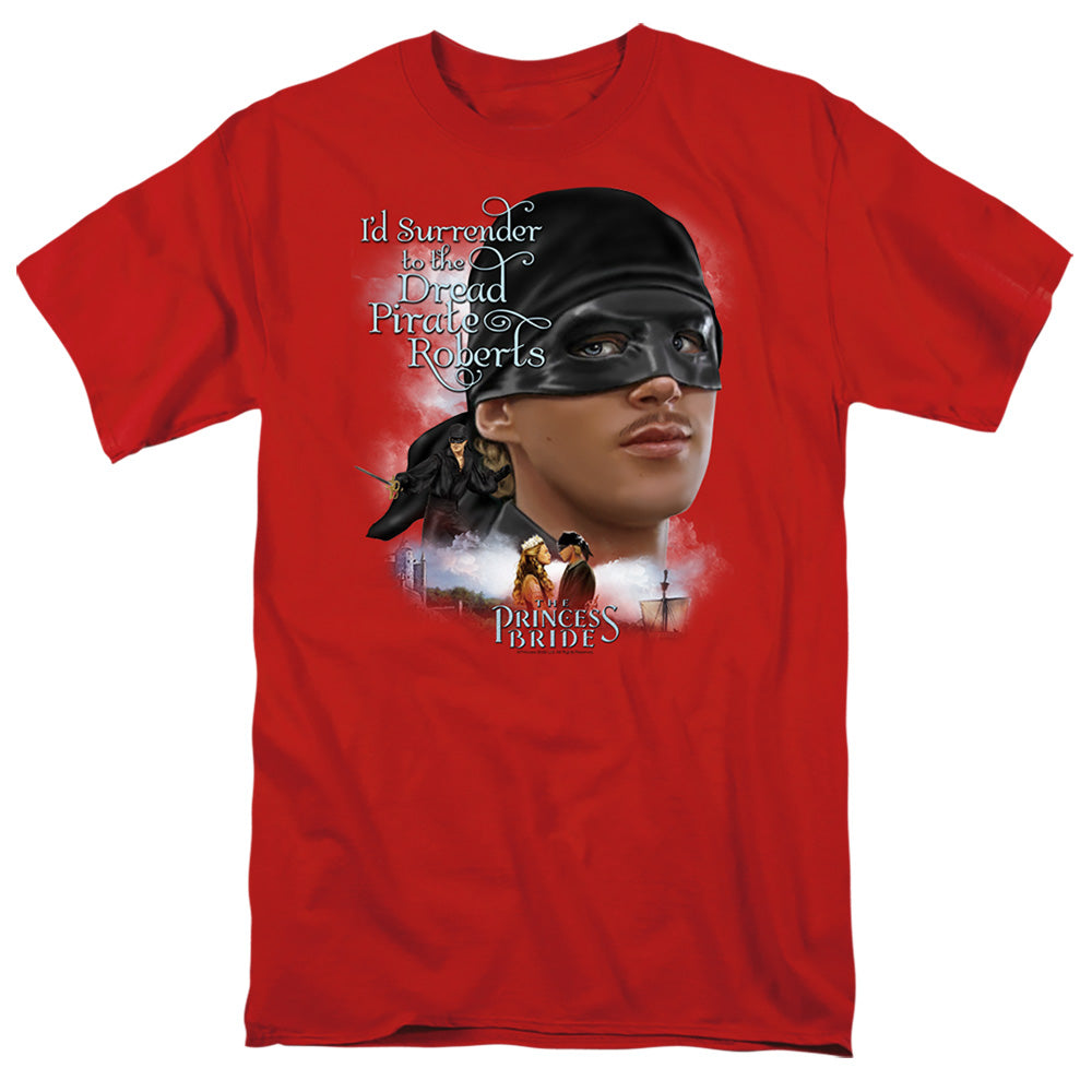 Princess Bride - Surrender - Short Sleeve Adult 18/1 - Red T-shirt