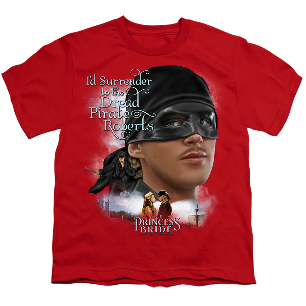 Princess Bride - Surrender - Short Sleeve Youth 18/1 - Red T-shirt