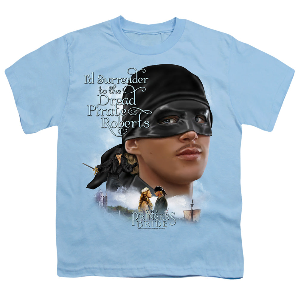 Princess Bride - Surrender - Short Sleeve Youth 18/1 - Light Blue T-shirt