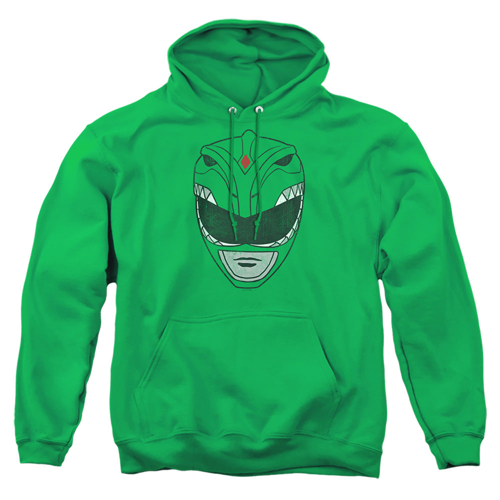 Power Rangers - Green Ranger - Adult Pull-over Hoodie - Kelly Green