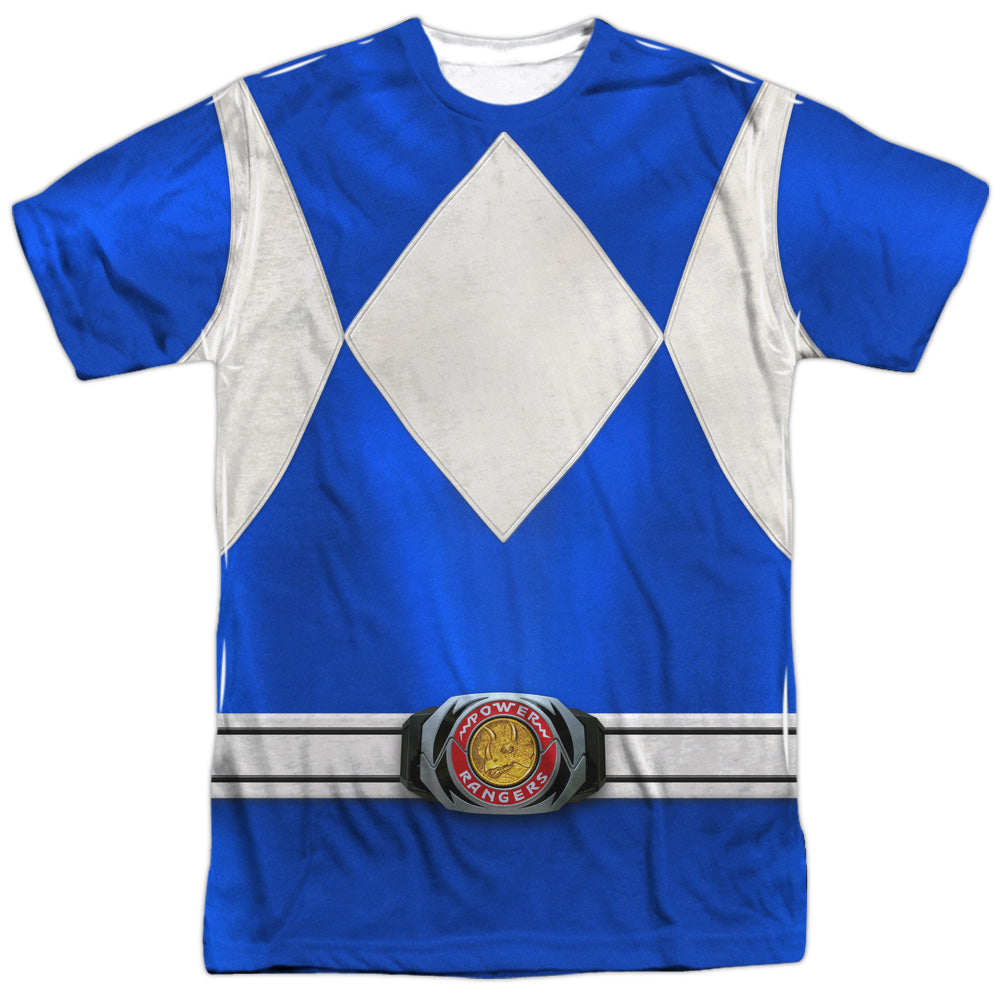 POWER RANGERS BLUE RANGER-S/S ADULT T-Shirt