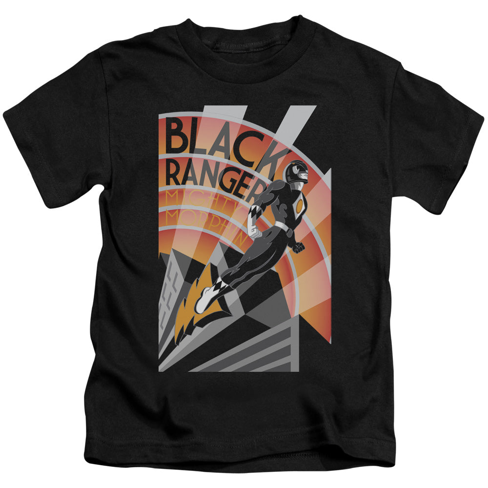 POWER RANGERS BLACK RANGER DECO-S/S T-Shirt