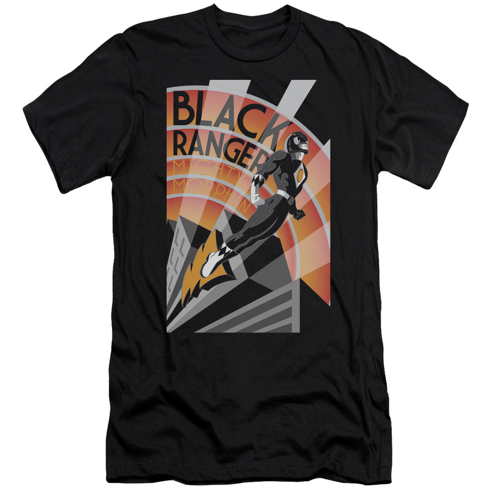 POWER RANGERS BLACK RANGER DECO-S/S T-Shirt