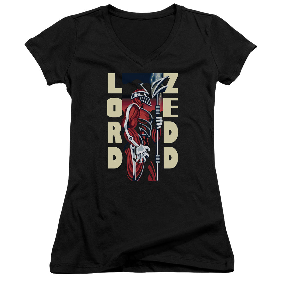 Power Rangers - Zedd Deco-junior V-neck - Black