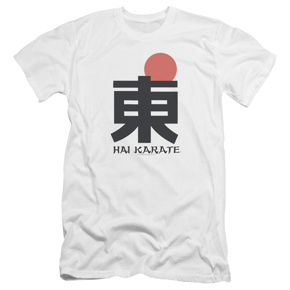 Hai Karate - Logo-premuim Canvas Adult Slim Fit 30/1 - White