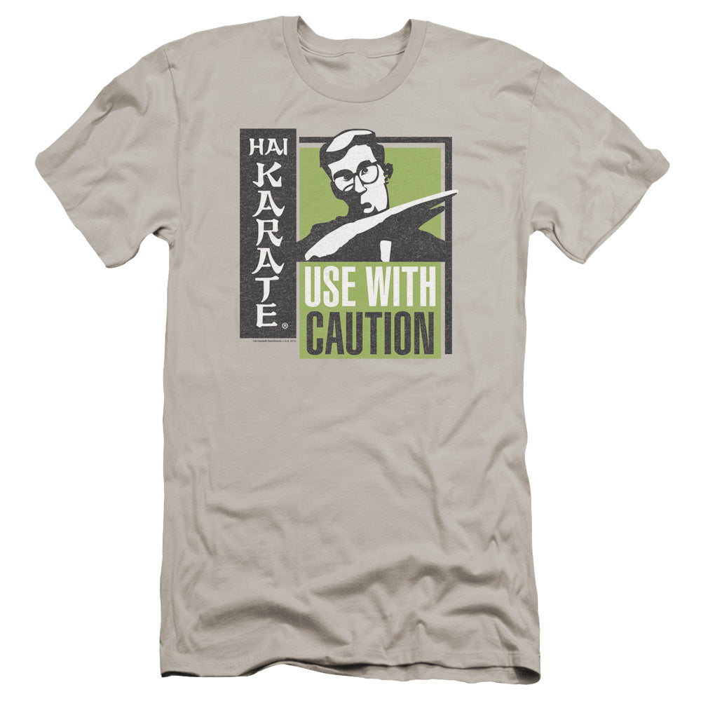 Hai Karate - Karate Chop-premuim Canvas Adult Slim Fit 30/1 - Silver