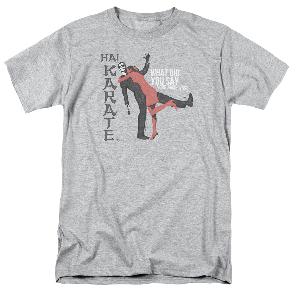 Hai Karate - Name - Short Sleeve Adult 18/1 - Athletic Heather T-shirt